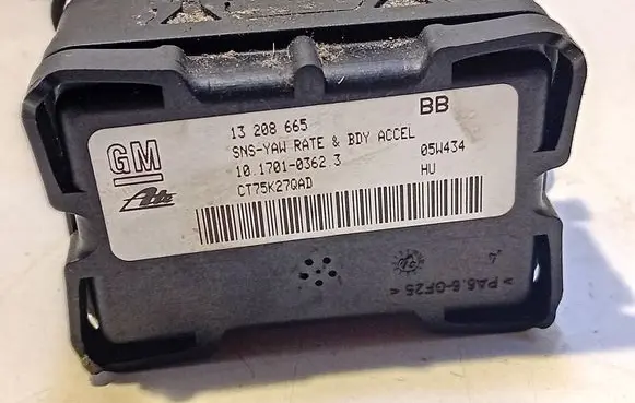 Opel Astra H ESP (stability system) control unit 13208665