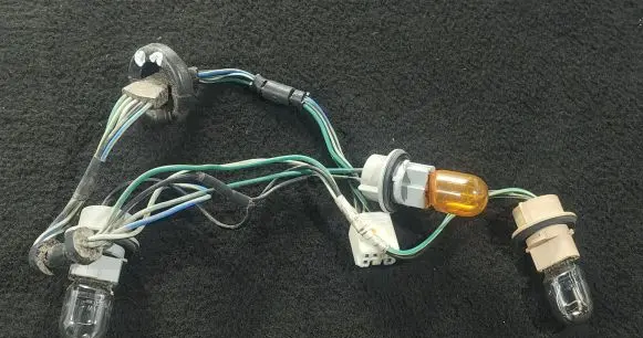 Mazda 323 F Rear tail light wiring loom 