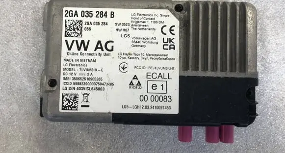 Audi Q2 - Other control units/modules 2GA035284B 2GA035284