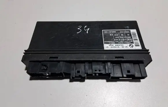 BMW 5 E60 E61 Comfort/convenience module 9176070 5WK49110D