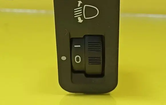 Peugeot 206 Headlight level height control switch 19256991