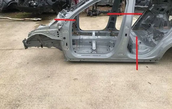 Volvo XC40 Side car body part 