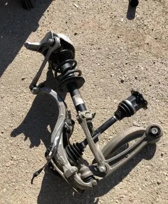 Porsche Macan (95B) Front wheel hub spindle knuckle