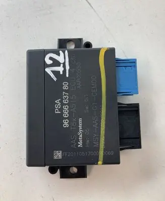 Peugeot 3008 I Parking PDC control unit/module 9666663780