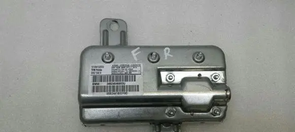 Front door airbag