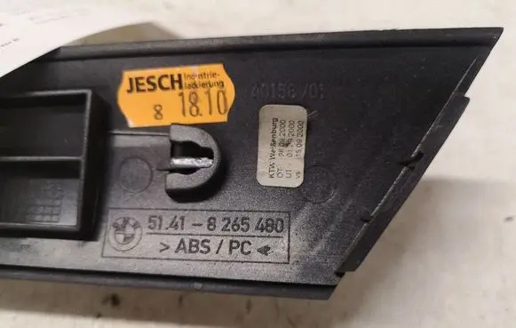 BMW X5 E53 Rear door card trim 51418265480 8265480 40158