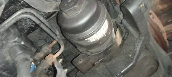 Opel Signum Oil filter cover 90571673