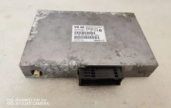 Volkswagen Touareg I Bluetooth control unit module 7L6035729F