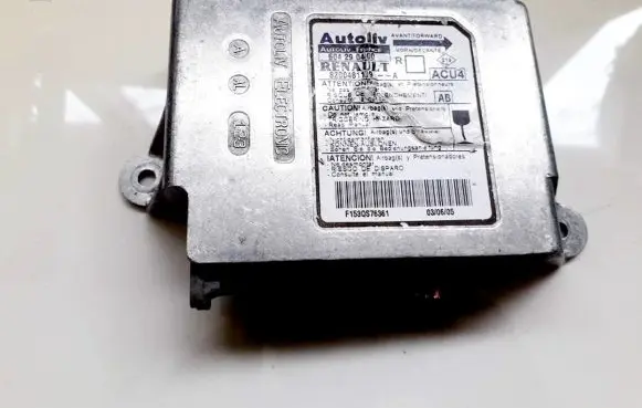Renault Scenic II - Grand scenic II Airbag control unit/module 8200481139 604290400