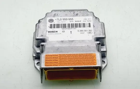 Volkswagen Touareg I Airbag control unit/module 7L0959655