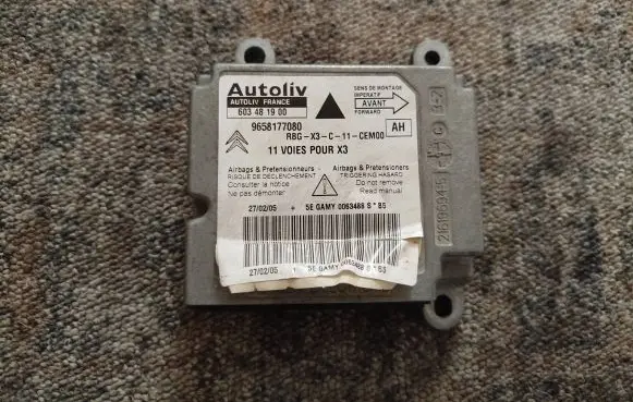 Citroen C5 Airbag control unit/module 9658177080 603481900