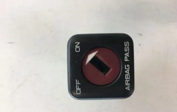 Citroen C4 Grand Picasso Passenger airbag on/off switch 96413912XT