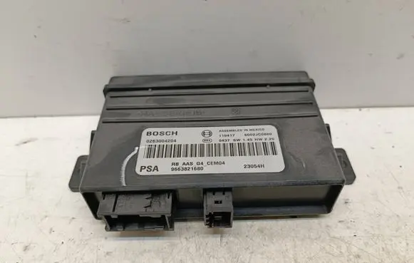 Citroen C5 Parking PDC control unit/module 9663821680 6002JC0860 0263004204