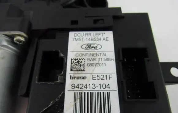 Ford Kuga I Front door window regulator motor 7M5T14B534AE