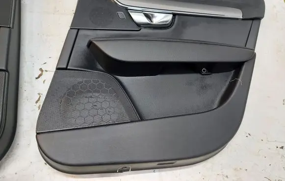 Rear door card panel trim