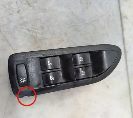 Renault Laguna II Electric window control switch