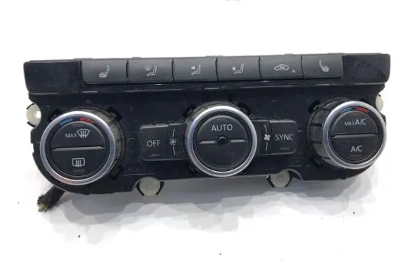 Volkswagen PASSAT CC Interior fan control switch 3AA907044BQ