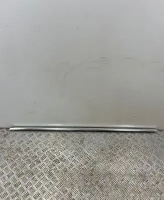 Front door glass trim molding