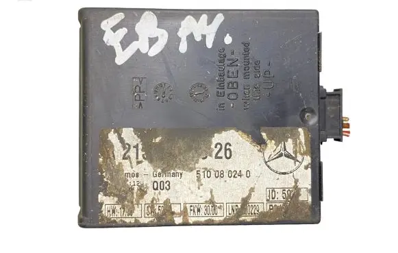 Mercedes-Benz CL C215 Alarm control unit/module 510080240 A2158201326