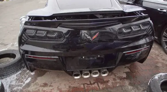 Chevrolet Corvette C7 Truck tailgate 