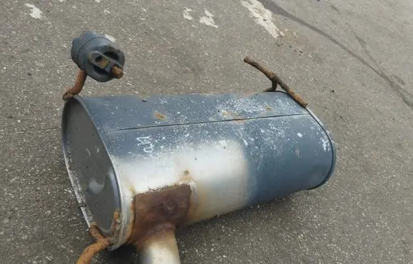 Peugeot 4007 Rear muffler/silencer tail pipe 