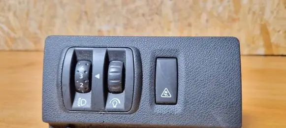Renault Laguna III Headlight level height control switch 37809x
