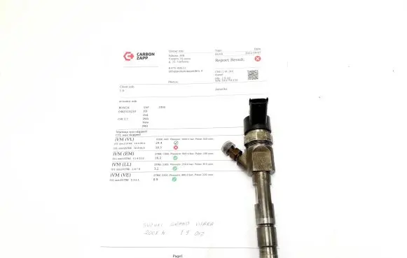 Suzuki Grand Vitara II Fuel injector 8200389369 0445110230