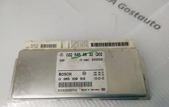 Mercedes-Benz E W211 ABS control unit/module 0325456632 0265109512