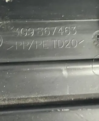 Volkswagen PASSAT B8 Other trunk/boot trim element 3G9687463