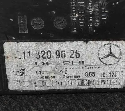 Mercedes-Benz E W211 Other devices A2118209626