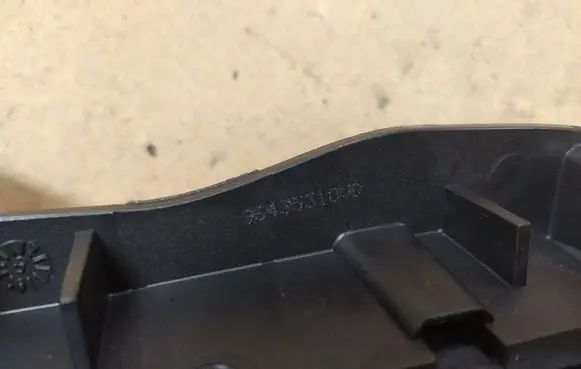 Citroen C4 I Rear door interior handle 9643531VD 10012 7387