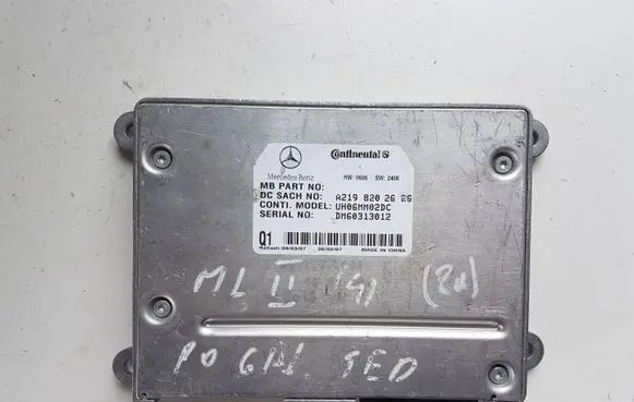 Mercedes-Benz ML W164 Phone control unit/module A2198202626