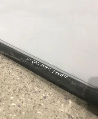 Chrysler Pacifica Sliding door rubber seal 
