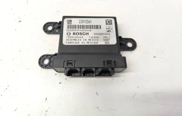 Opel Zafira C Parking PDC control unit/module 22810361
