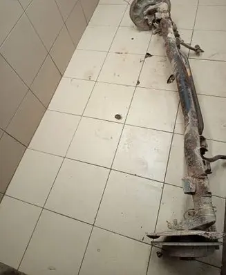 Rear axle beam