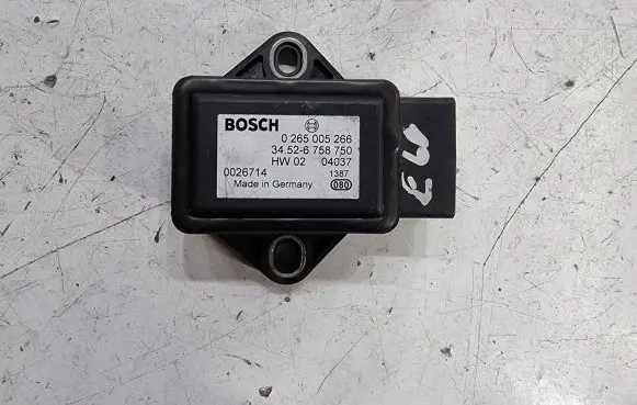 BMW 5 E60 E61 ESP acceleration yaw rate sensor 0265005266 34526758750 0026714