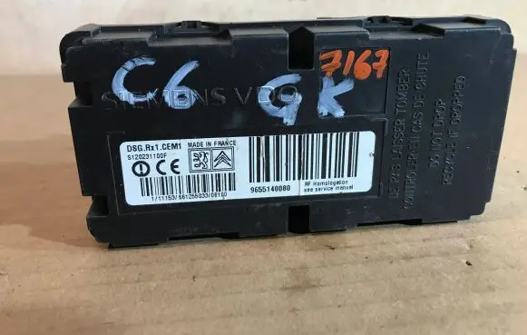 Citroen C6 Tire pressure control unit 9655140080 S120231100F