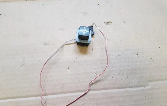 BMW 7 E65 E66 Headlight wiper switch 6911536