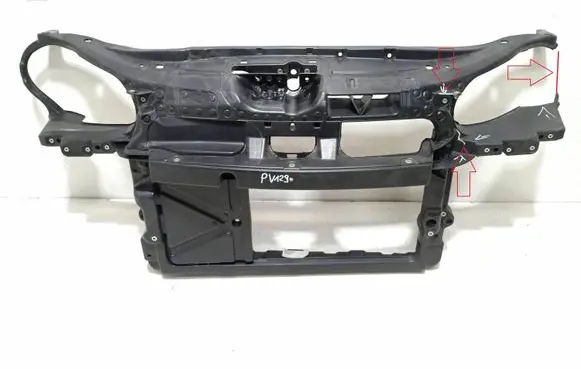 Volkswagen Polo Radiator support slam panel 952604 6QO805588G