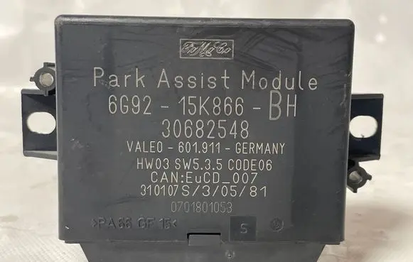 Volvo S80 Parking PDC control unit/module 6G9215K866BH 601911 30682548