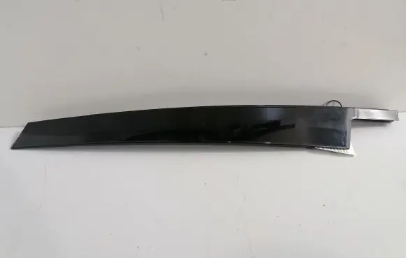 Front door glass trim molding