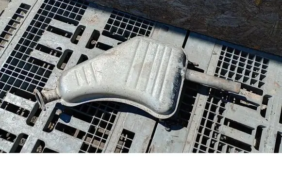 Opel Vectra B Rear muffler/silencer tail pipe 
