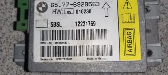 BMW 7 E65 E66 Airbag control unit/module 65776929563