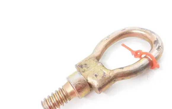 Towing hook eye