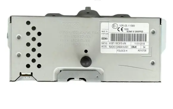 Ford Fiesta Radio/CD/DVD/GPS head unit H1BT-18C815-VN