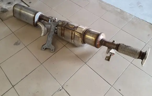 Mercedes-Benz GLA H247 Muffler/silencer A2474902203