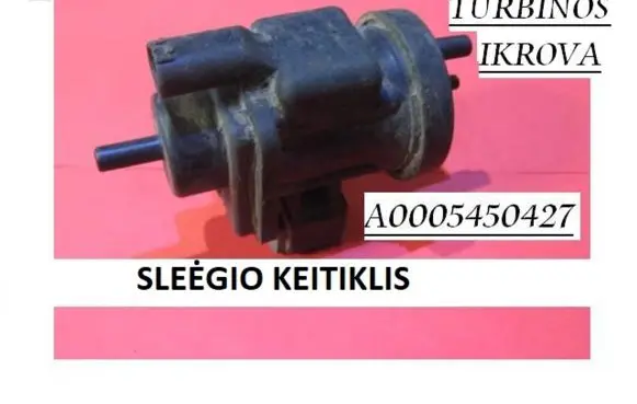 Mercedes-Benz Sprinter W901 W902 W903 W904 Turbo solenoid valve A0005450427