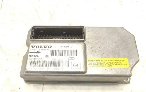 Volvo S60 Airbag control unit/module 0285001254 8645271