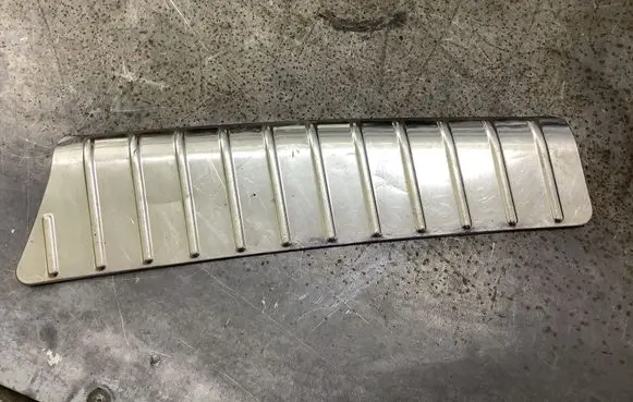 Mercedes-Benz GL X164 Trunk/boot sill cover protection 