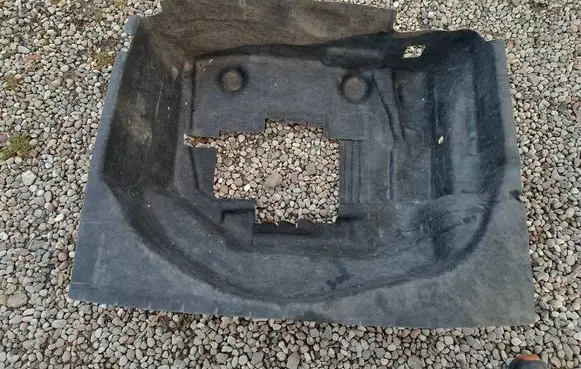 Audi A4 S4 B8 8K Spare wheel section trim 8K9863697 6776 B07103963